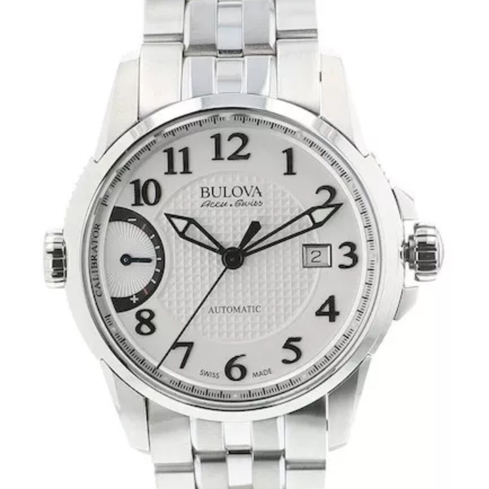 Bulova Accu-Swiss Mens Calibrator Watch new - Picture 7 of 7